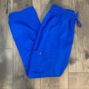 JAANUU 4-Pocket Scrub Pants